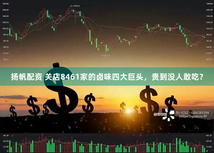 扬帆配资 关店8461家的卤味四大巨头，贵到没人敢吃？